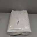 Ivory White Velvet Curtains 96 Inches Long Blackout Thermal Insulated Soundproof Curtain Privacy Room Darkening Curtains Pinch Pleat Window Drapes for Bedroom Living Room 42 x 96 Inch Set of 2