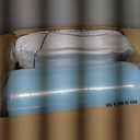 Dual Layer 4 Inch Memory Foam Mattress Topper King Size, 2 Inch Cooling Gel Memory Foam, 2 Inch Soft Pillow Top Pad, Breathable Mattress Cover for Back Pain Relief, Deep Elastic Pocket, White