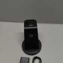 Anlmz 3 in 1 Charging Station for iPhone, Wireless Charger for iPhone 17 16e 16 15 14 13 12 11 X Pro Max & Apple Watch - Wireless Charging Station for AirPods 4 3 Pro (Black)