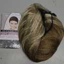 PHOCAS Short Blonde Wigs Natural Straight Pixie Cut Wigs Layered Synthetic Hair Short Wig for Women (Blonde Mixed Brown) (B-Blonde Mixed Brown)