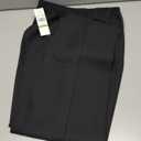 Briggs New York Women's Pull on Dress Pant (Regular Short & Tall Length) (Black) Size 14