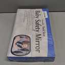 Baby Car Mirror, Safety Car Seat Mirror for Rear Facing Infant, Clear Wide View, 360Rotation, Easily Observe the Baby Move, Secure, Shatterproof, Crash Tested and Certified (2-Pack)