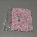 Toddler Girl Gingham Swimsuit Cow Print Sleeveless Ruffle Top Swim Shorts Sun Caps Infant Baby 3Pcs Bathing Suit (Gingham Pink, 18-24 Months)
