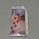 Case for Samsung A13 5G(Not Fit A12 5G), Shockproof Heavy Duty Dual Layer Protective Clear PC Soft Silicone Cover Hybrid Phone Case for Samsung Galaxy A13 5G, Dog Paw Print Beach