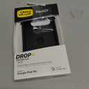 OtterBox Google Pixel 9a React Series Case - Black, Ultra-Thin, Pocket-Friendly, Raised Edges Protect Camera & Screen, Wireless Charging Compatible