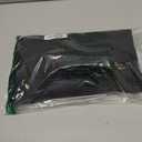 PONY DANCE Black Kitchen Blackout Curtains Over Sink, Short Half Curtains for Bathroom Basement Small Window Decor, Thermal Insulated Light Blocking Bedroom Draperies, W 42 x L 45 inches, 2 Panels Set