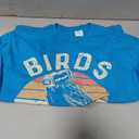 Funny Retro Vintage Birds aren't Real Birds Spies Men Women T-Shirt, Size S, Blue