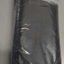 Mini Fridge Mat Set of 2, 19.7x19.7x0.6 Inch Non-Slip Thick Under Refrigerator Silicone Mat, Leak-Proof Washer Drip Tray for Carpet Floor Protection, Black