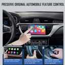 JBER 2 in1 Wireless CarPlay Adapter for Apple, Android Auto Wireless Adapter, 2024 Upgrade Stable Fast Connection for Convert Factory Wired to Wireless, Fit for iOS 8+, Android 11+, Cars from 2016