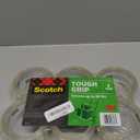 Scotch Tough Grip Moving Packing Tape, Clear, Moving Tape That Secures Boxes up to 80 Pounds, 1.88 in. x 43.7 yd., 6 Tape Rolls