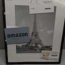 upsimples 16x20 Picture Frame, Display Pictures 11x14 with Mat or 16 x 20 Without, Wall Hanging Poster Frame, Black, 1 Pack