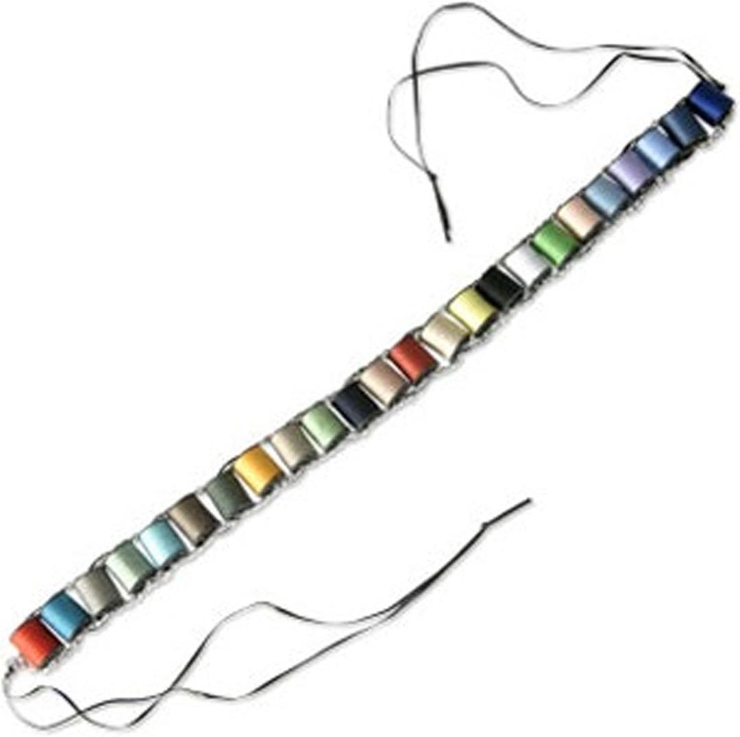 Fun Costumes Mad Hatter Thread Bandolier, Wonderland Wanderer Halloween Costume Accessory Standard
