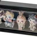 Clear Acrylic Display Case for Figures, Wall Mounted or Desktop Display Box Stand for Collectibles, Dustproof Storage Box Organizer for Action Figures Pop Mart