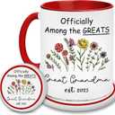 Great Grandma 2025 Mug - Christmas Gift For Great Grandma - Grandma 2025 Mug - New Grandma Gifts - Grandma To Be Gifts - First Time Grandma 2025 Gifts - Grandma Pregnancy Announcement