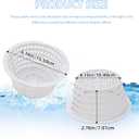 2 x Ground Swimming Pool Skimmer Basket, Compatible with Most Ground Wall Swimming Pool Skimmer