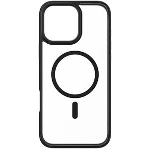 AT&T Essentials Professional Shield Compatible with iPhone 16 Pro Max Clear Frost Black TPU Case 6-Foot Drop Protection Magnetic Defense Anti-Scratch Wireless Power Compatible