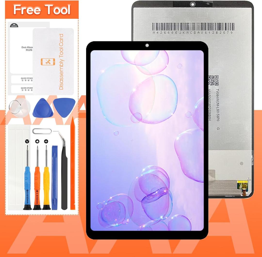 for Samsung Galaxy Tab A 8.4 2020 T307 LCD Screen Replacement SM-T307 SM-T307U LCD Display Touch Screen Digitizer Full Assembly(Black)