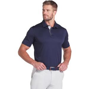 PUMA Men's Dry Cell Performance Polo Shirt, Blue, Medium