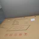 GLSLAND Office Chair Mat for Carpet - 36" x 46" Tempered Glass Floor Mat - for Office Chair on Carpet - 1/6" Thick Clear Computer Floor Mat with 4 Anti-Slip Pads