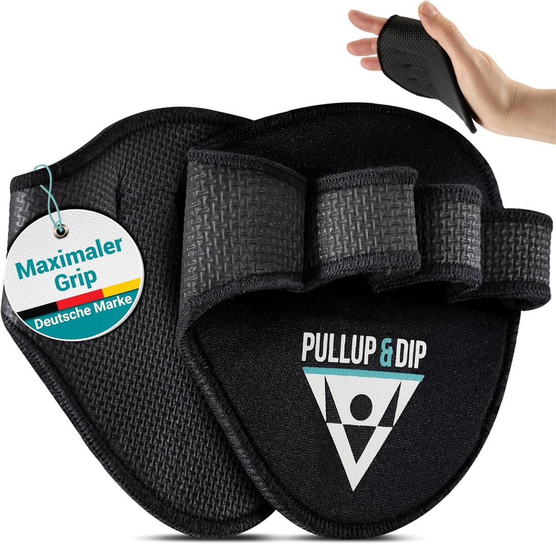 PULLUP & DIP Neoprene Grip Pads Lifting Grips, The Alternative to Gym Workout Gloves, Lifting Pads for Weightlifting, Calisthenics & Powerlifting, No More Sweaty Gym Gloves