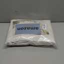 MYSKY HOME 95 Inches Long Curtains for Living Room, Semi Sheer Curtains & Drapes 2 Panels Set Natural Linen Curtain Farmhouse Country Style Back Tab Draperies for Sliding Glass Door, 50" Wide