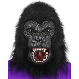 Gorilla Mask Novelty Latex Monkey Head Mask, Adult Open Mouth Gorilla Head Mask for Party Festival Halloween Masquerade Fancy Ball (Black) Gorilla Mask Novelty Latex Monkey Head Mask, Adult Open Mouth Gorilla Head Mask for Party Festival Halloween Masquerade Fancy Ball (Black)