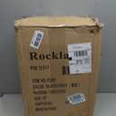 Rockland Pasadena Expandable Spinner Carry-on 19", Black Gray