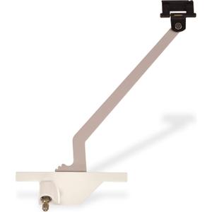 Window Hardware Co Rear-Mounted Pivot Shoe 9 1/2" Model 40050A - White, Left Hand - Corrosion Resistant Acetal Pivot Shoe - Made in The USA by AmesburyTruth Window Hardware Co Rear-Mounted Pivot Shoe 9 1/2" Model 40050A - White, Left Hand - Corrosion Resistant Acetal Pivot Shoe - Made in The USA by AmesburyTruth