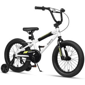 cubsala 12 14 16 18 Inch Kids Bike BMX Style Bicycle with Training Wheels Coaster Brake for 2-10 Years Old Toddlers Boys Girls Multiple Colors