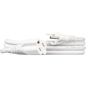 Extension Cord, 3 Prong Outlet Extender, Indoor, 13 Amps, 125V, 6 Ft, White