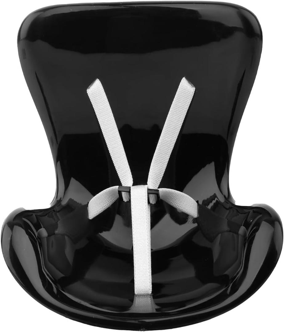 3 x BOXOB Car Doll Seat, Cute Car Air Vent Decoration Seat Fun and Functional Doll Chair Couch Sofa Fashionable Ornaments for Display Accessories (Black)