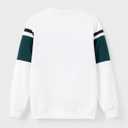 PATPAT Family Matching Outfits Dresses and Sweatshirt Fall Winter Off Shoulder Dresses and Long Sleeve Sweatshirt (M)