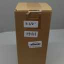 5-1/2 inch Diamond Dry Core Drill Bit, 10" Drilling Depth, 5/8"-11 Thread Core Drill Bit for Concrete Masonry Brick Block, Includes 3 Adapters SDS Plus, SDS Max and Hex (5-1/2 inch)