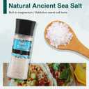 Soeos Spice Seasoning Set of 4, 9.8oz(277.82g), With Integrated Grinders, Salt and Pepper Grinder Set, Pure and Fresh Perfect for BBQ Seasoning Gift Set, Grilling Spice, Herb, Spice & Seasoning Gifts