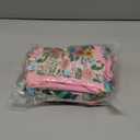 Leekalos Reusable Washable Dog Diapers Female (3 Pack) - Highly Absorbent Doggie Diapers - Size Adjustable Puppy Diapers for Dog Period Panties (Medium, Flora) (Medium (12.5"-15" Waist), Flora(Gray Lining))