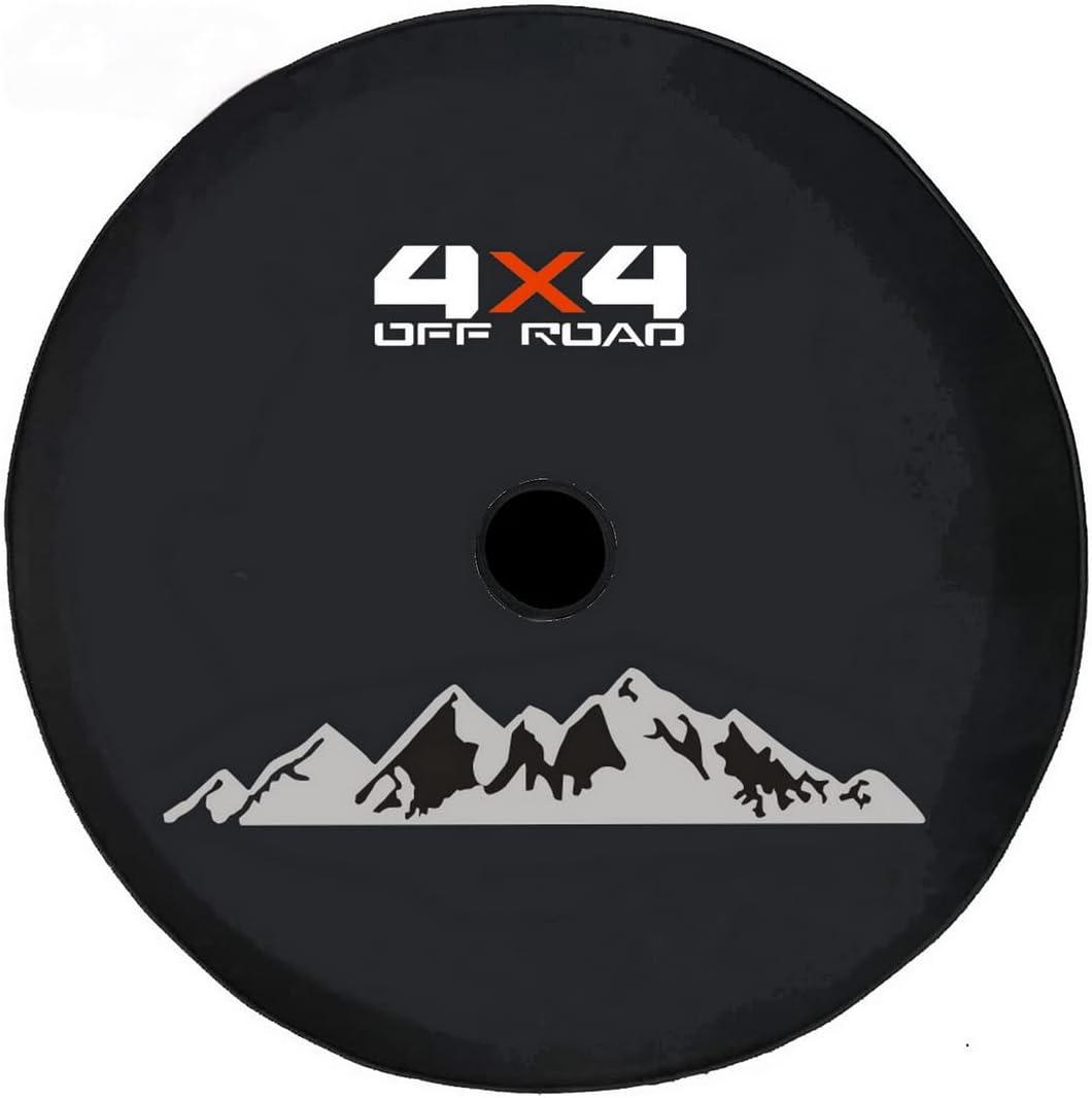 for Jeep Spare Tire Cover with Camera Hole, Camera Hole Position Holder, Spare Wheel Protector fit for Wrangler Compass (XL Size: 245/75R17, 255/70R18, 285/70R17) for Jeep Spare Tire Cover with Camera Hole, Camera Hole Position Holder, Spare Wheel Protector fit for Wrangler Compass (XL Size: 245/75R17, 255/70R18, 285/70R17)