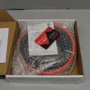 HEATIT 8PLSR Intelligent Commercial and Industrial Grade Self-Regulating Heat Cable, Frost Protection for Water Pipes and Snow Melting on Roofs,24 Ft Cable, 120V, 8 Watts/Ft