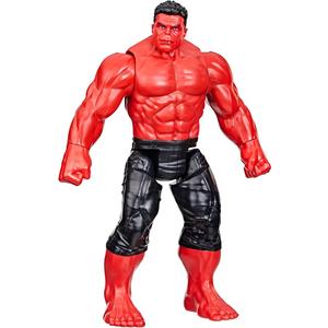 Marvel Studios Captain America Brave New World, Titan Hero Series, 12-Inch Deluxe Red Hulk Action Figure, Super Hero Toys for Kids 4 and Up