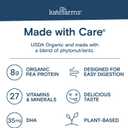 KATE FARMS Organic Kids Nutrition Vanilla Shake, 8g Protein, 27 Vitamins and Minerals, Meal Replacement, Gluten Free, Non-GMO, 8.45 oz (12 Pack) (EXP 04/24/27)