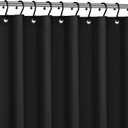 Premium Shower Curtain Liner, 72"W X 72"H - PVC-Free, 6G PEVA Shower Curtain with 12 Rust Proof Grommets And Magnet-weighted Bottom Hem - Moisture Stain Proof Shower Curtain Liner - Black
