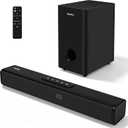 2.1 Channel Soundbar for TV, 30W Sound Bar with Subwoofer, HDMI ARC/Optical/Bluetooth Home Theater System for Smart TV, PC, Gaming