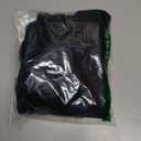 BIG ELEPHANT Boys Crewneck Sweatshirt Youth Fleece Sweatshirts Long Sleeve Basic Pullover Soft Warm Thin Fleece for Kids (XX-Small, Black)