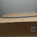 EKO Mirage-T 50 Liter / 13.2 Gallon Touchless Rectangular Motion Sensor Trash Can, Brushed Stainless Steel Finish