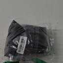 Janmercy 8 Pairs Elderly Skin Thin Protector Sleeves Bruise Abrasions Protective Arm Sleeve (Black)