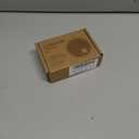 Travel Cribbage Board Game Set, Portable Unique Peg-Free Cribbage Board, Leather & Magnetic Rotating Wood Scoreboard with Playing Cards, Pocket Sized Tiny Card Game Board