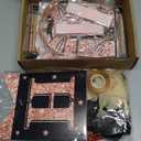 13th Birthday Decorations for Girls, 33pcs It's My 13th Birthday Crown and Sash, Black Rose Gold 13 th Banner Balloons Backdrop Hanging Swirls Paper Fans, 13 Years Old Party Supplies