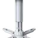 Jomard Universal Projector Ceiling Mount, Adjustable Height Extendable Arms, Wall Or Ceiling Projector Mount for Home and Office