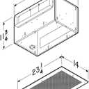 Broan-Nutone L400 High Capacity Ventilator Fan, Commercial Exhaust Fan, 2.3 Sones, 434 CFM, White