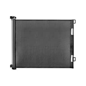 Retractable Baby Gate,Mesh Baby Gate or Mesh Dog Gate,33.6" Tall,Extends up to 55" Wide,Child Safety Gate for Doorways, Stairs, Hallways, Indoor/Outdoor (Black 33.6"x55") Retractable Baby Gate,Mesh Baby Gate or Mesh Dog Gate,33.6" Tall,Extends up to 55" Wide,Child Safety Gate for Doorways, Stairs, Hallways, Indoor/Outdoor (Black 33.6"x55")
