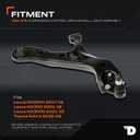 Dorman 524-478 Front Passenger Side Lower Suspension Control Arm and Ball Joint Assembly Compatible with Select Lexus/Toyota Models